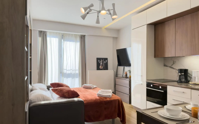 MOKO Apartments на проезд Бумажный 4