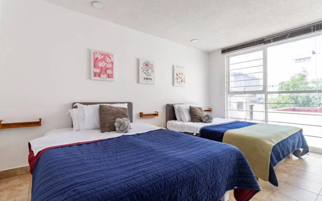 Condesa, Depto 2 recamaras.