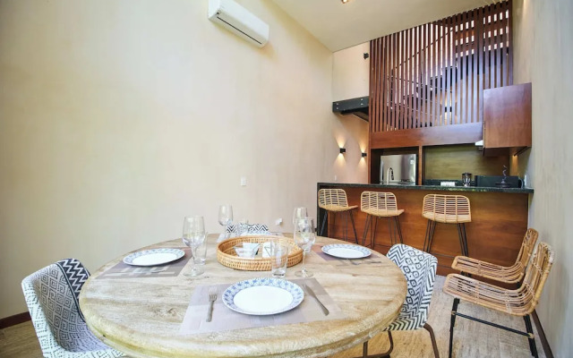 Luxury Penthouse in Aldea Zama, private pool and rooftop, 24 7 security in a gated community