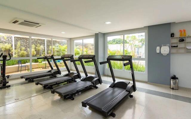 Flat acolhedor no Setor Bueno - TH0903