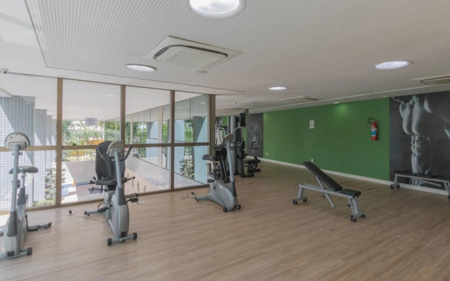 Excelente Flat em Boa Viagem 2 quartos. Ideal para famílias e executivos NOB2105