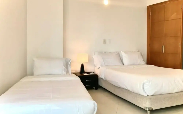 w Oceanview 2BR w/ Terrace n AC in El Laguito - Apart-hotel in Cartagena - Photo 5