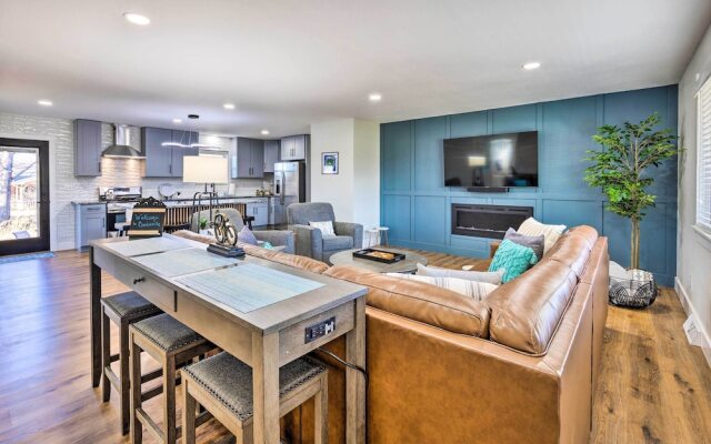 Chic Bentonville Home ~ 1 Mi From Downtown!