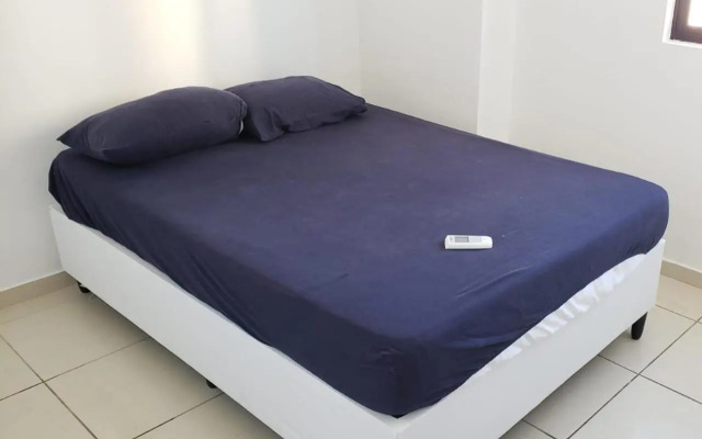 Apartamento mobiliado e confortável em candeias