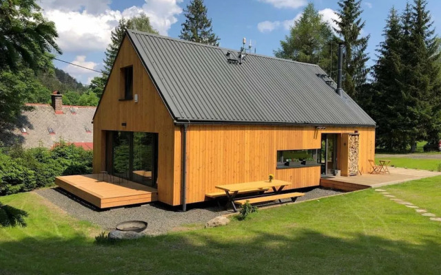 Villa in Bohemia With Barbecue
