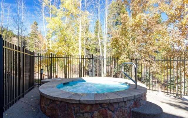 Luxury 2 Bedroom Mountain Vacation Rental in Breckenridge with Access to a Hot Tub Just Two Blocks from Main Street
