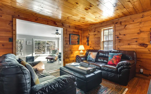 Center Ossipee Cabin w/ Game Room & Fire Pit!