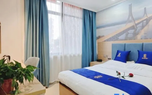 Super 8 Collection Hotel (Lianyungang High-speed Railway Station Food Pedestrian Street) – Guest Rooms – Lianyungang