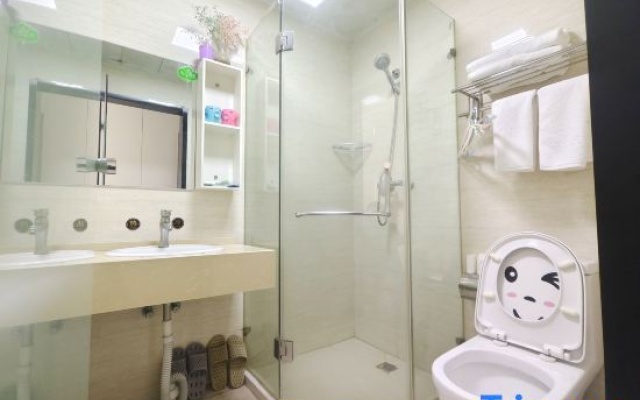 Rujia Huayi Hotel (Second Affiliated Hospital of Nanjing University of Finance and Economics) – Bathroom – Nanjing