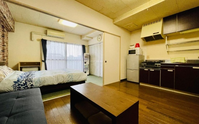 豊平川一望 ｻｰﾋﾞｽｱﾊﾟｰﾄﾒﾝﾄ Sapporo 中島公園1LDK 3-2 – Guest Rooms – Sapporo