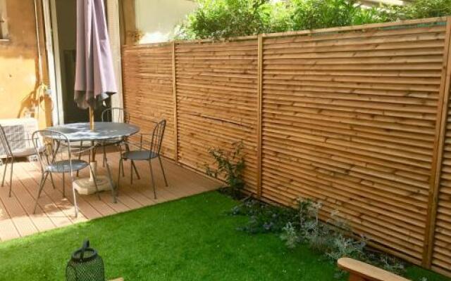 Bel appartement avec jardin hyper centre Nice
