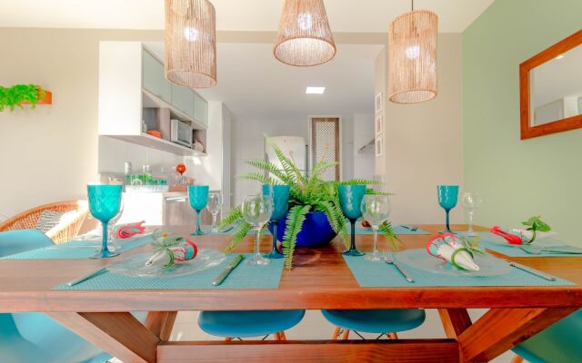 PF06 Ótimo Ap 2 Quartos - Praia do Forte