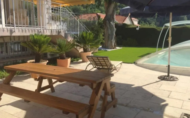 Studio In Vence With Wonderful City View Private Pool Enclosed Garden 8 Km From The Beach