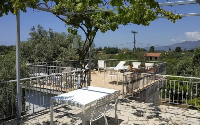Six-bedroom House With Terrace Ionian Sea View