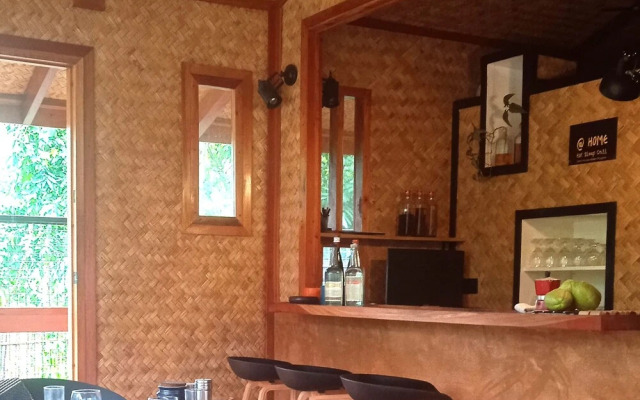 At home