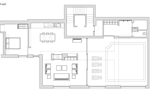 SUITE & POOL-Como Apartment-160 mt-Private Indoor Swimming-Pool