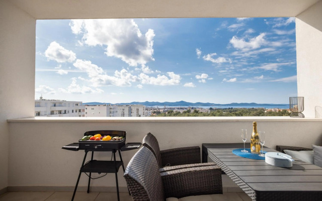 Stella Maris **** balcony, sea view, garage, BBQ