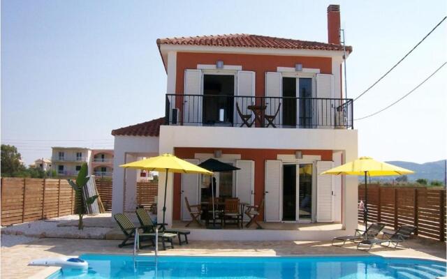 2 bedrooms villa with private pool enclosed garden and wifi at Zakinthos 1 km away from the beach