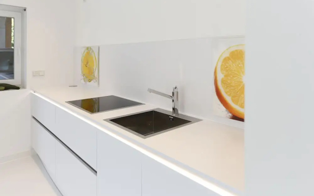 the white design apartment