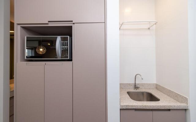 Flat no Ed Metropolitan no Jardim Goiás - MS902O