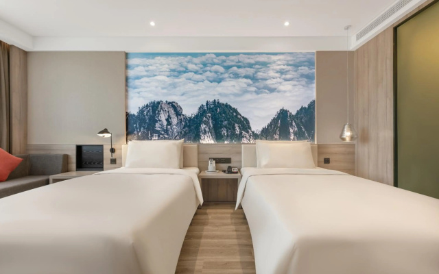 Atour Hotel Baoji Gaoxin South High-speed Railway Station Xingzheng Avenue – Guest Rooms – Baoji