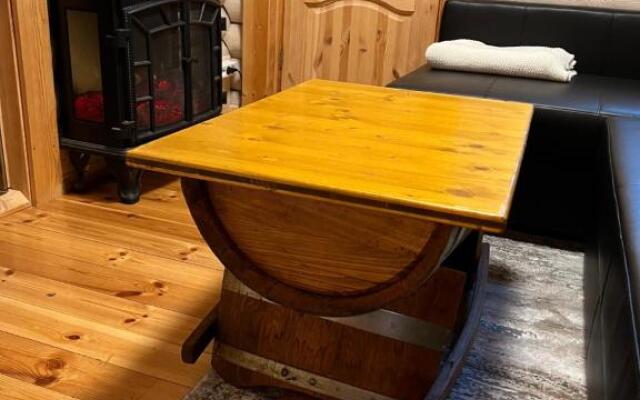 Wellness Hütte am Zwenkauer See bei Leipzig