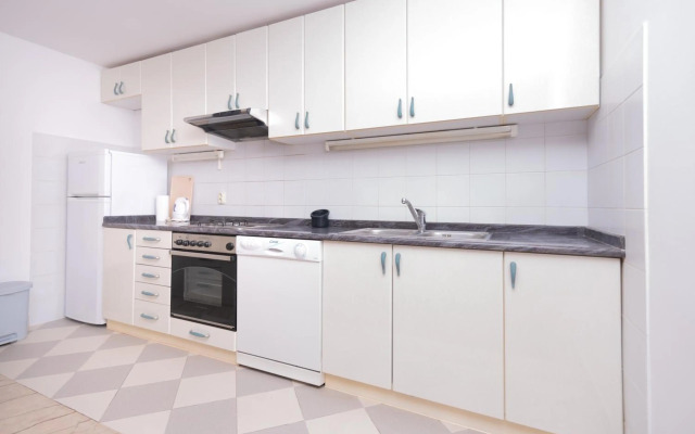 Palm garden apartment in center with big terrace