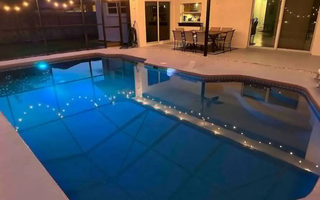 Light Sand With Heated Pool