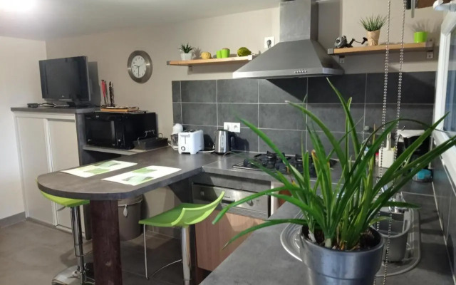 Appartement plein pied bord de mer