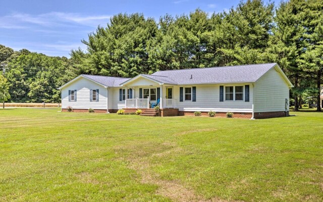 Waterfront Reedville Home w/ Private Dock!