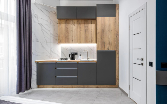 Modern studio apartment in the city of center