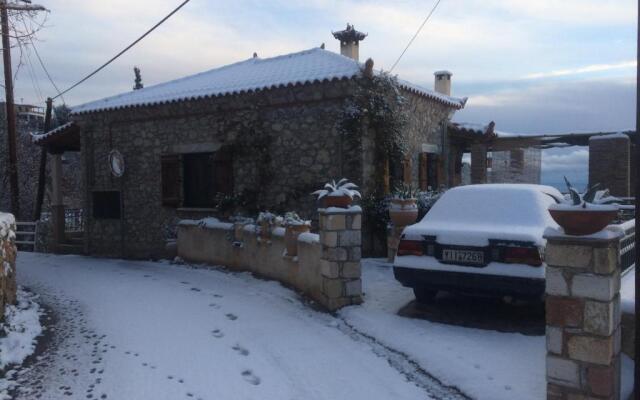 Stone house with panoramic view