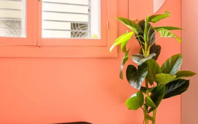 Glamorous Pink Pearl Studio/Beach/Parking/Netflix