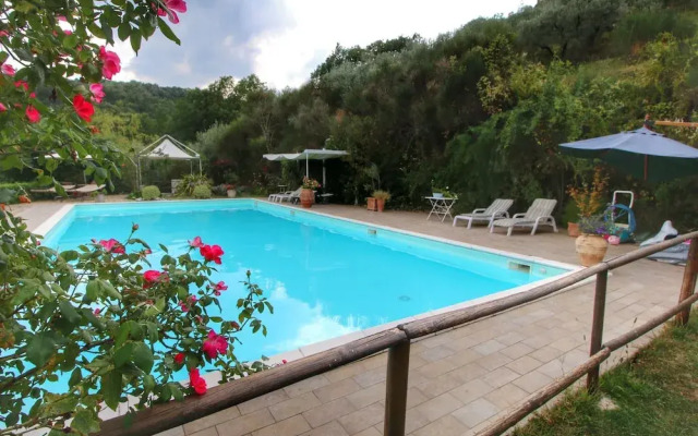 Country House With Swimming Pool and Garden With Mediterranean Plants