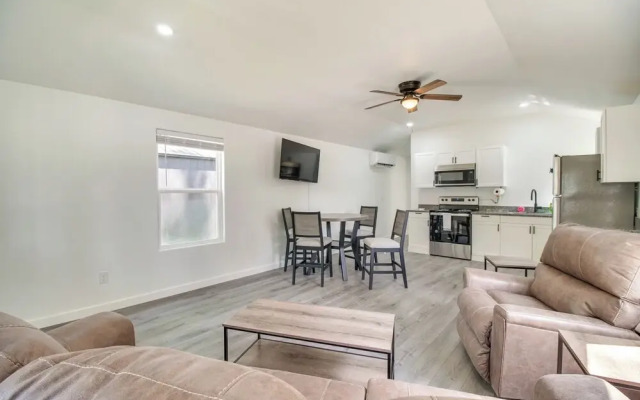 Walk to Lake: Cozy Grove Cabin w/ Fire Pit