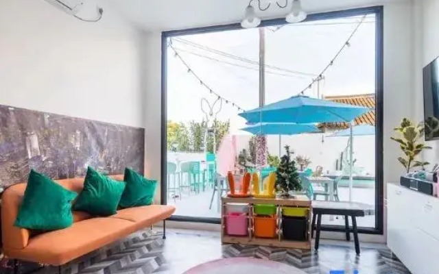 rainbow house