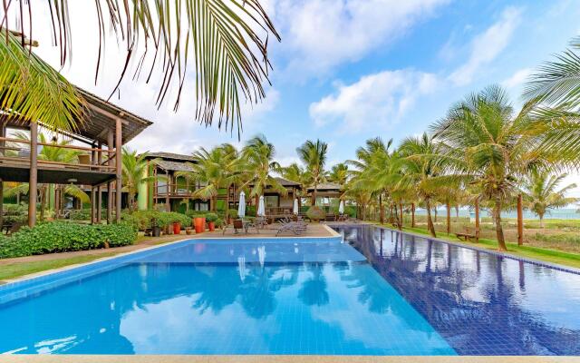 IT21 Lindo Bangalô 3 Suítes, Pé na Areia - Itacimirim