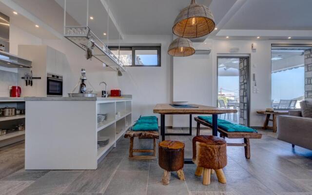 The Red Rock Villa Afandou by Rhodes4vacation