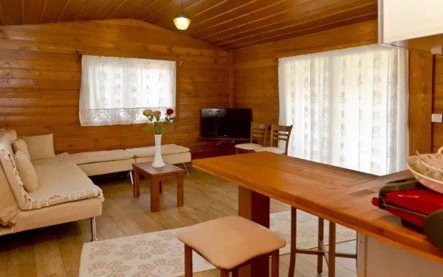 Tiny House With Shared Pool and Balcony in Bodrum