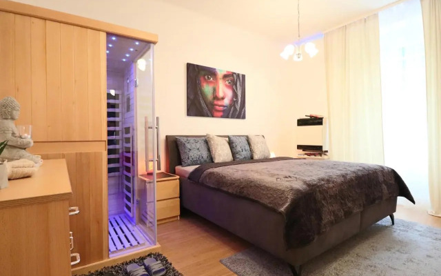 Apartment Relax Strašnice: with Private infra-sauna !