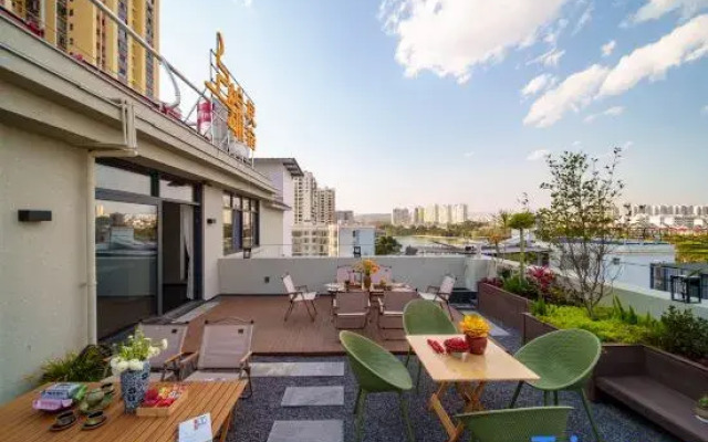 Shangjin · Private  Rooftop Garden Star River Lake View Tea · Coffee Travel Vacation Stay