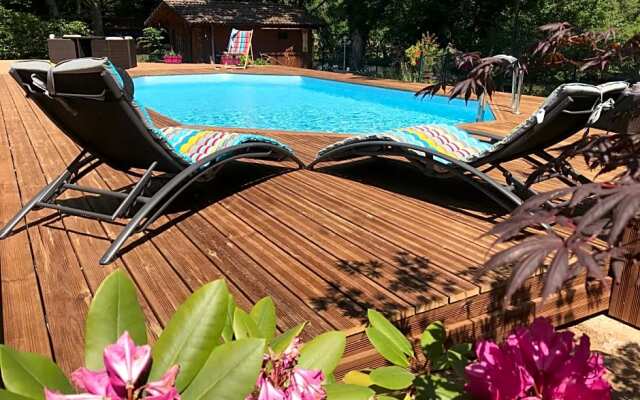 La longère piscine&spa privé