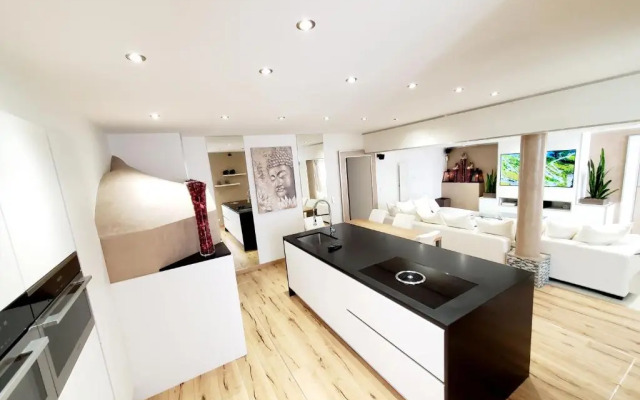 Appartement de standing en bord de lac