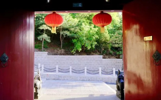 Beijing Badaling Great Wall old ancient inn yard
