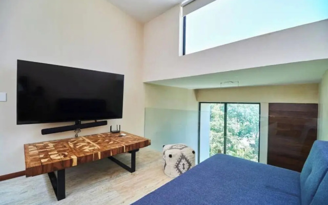 Luxury Penthouse in Aldea Zama, private pool and rooftop, 24 7 security in a gated community