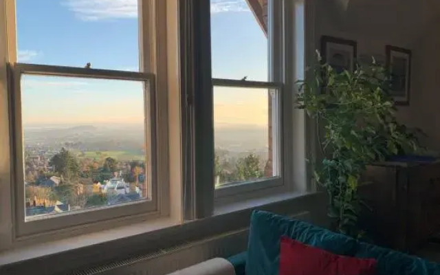 Spacious town house with great view