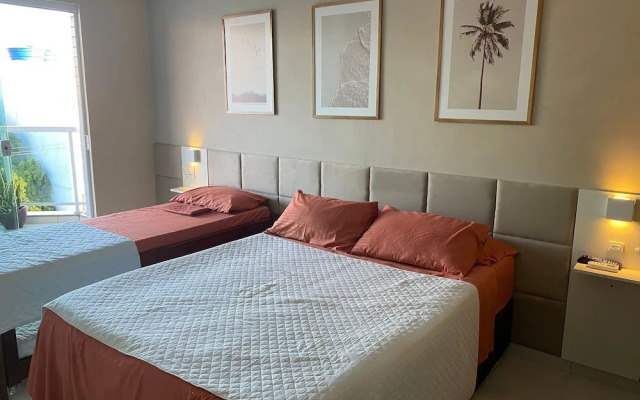 Confortável Apto na Praia do Forte