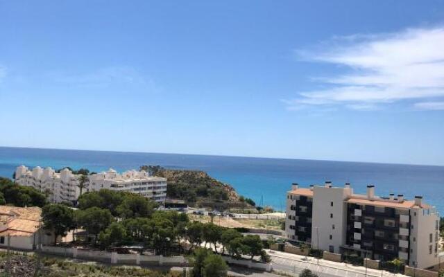 Villajoyosa 100m2 vista al mar aire acondicionado wifi 7 plazas