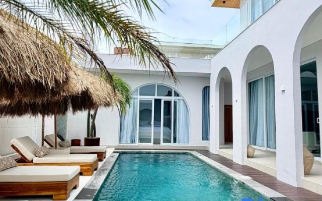 Villa Manne – 3BR Private Pool Mediterranean Villa – Pool – Pandak Gede