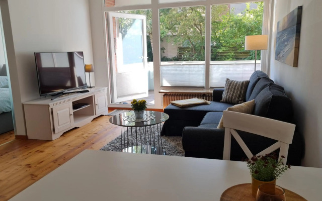 Wohnung Fleethörn - zentral, ruhig, mit Parkplatz und Balkon